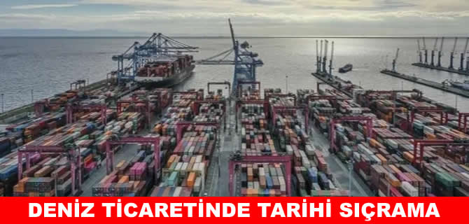 Türkiye limanlarında şubat rekoru: 43,8 milyon ton yük elleçlendi