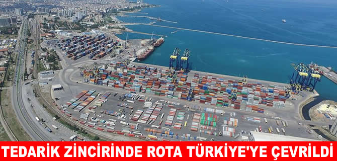 Küresel tedarik zincirinde rota Türkiye’ye çevrildi