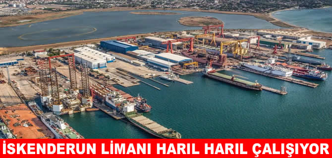 İskenderun Limanı Türkiye’nin en yoğun 3. limanı oldu