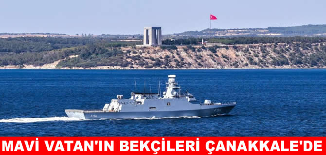 Mavi Vatan’ın bekçileri Çanakkale’de vatandaşla buluşacak