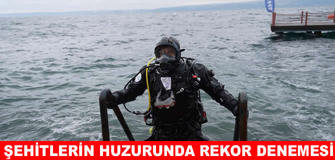 Kibar’dan Çanakkale şehitlerinin huzurunda tarihi rekor denemesi