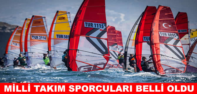 Genç yelkenciler Foça’da milli forma için yarıştı