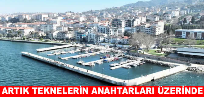 Değirmendere çekek yeri 134 tekne için güvenli liman