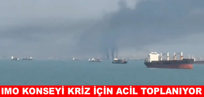 Körfez krizinde gözler acil toplanacak IMO Konseyi’nde