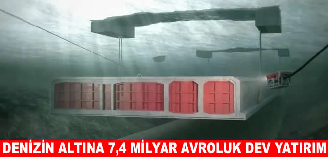 Almanya ile Danimarka denizaltından birbirine bağlanıyor