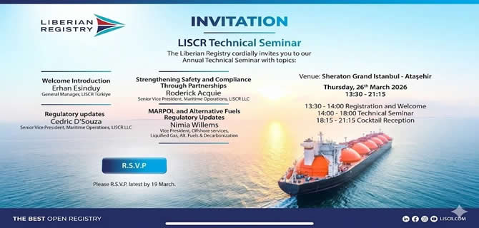 LISCR yıllık teknik semineri 26 Mart’ta İstanbul’da yapılacak