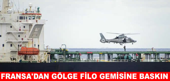 Fransız donanmasından Rus gölge filo gemisine baskın