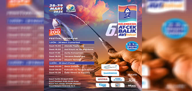 Aliağa’da geleneksel At-Çek Balık Avı Festivali başlıyor