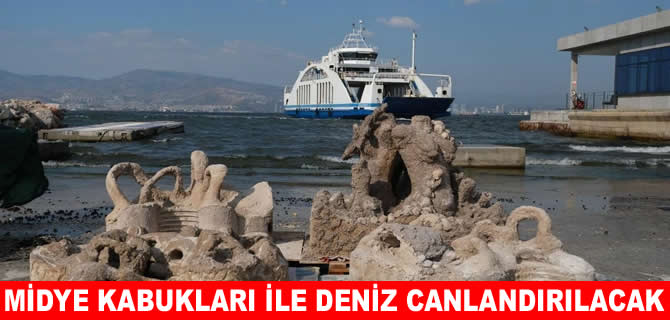 İzmir için yeni umut: Atık midye kabukları yapay resif olacak