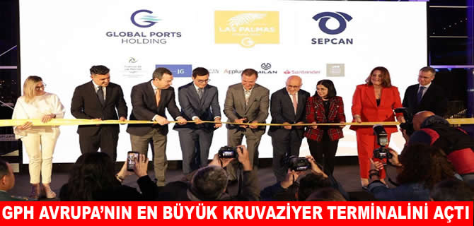 GPH, Avrupa’nın en büyük kruvaziyer terminalini hizmete aldı