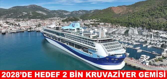 Türkiye kruvaziyer turizminde hedef büyüttü