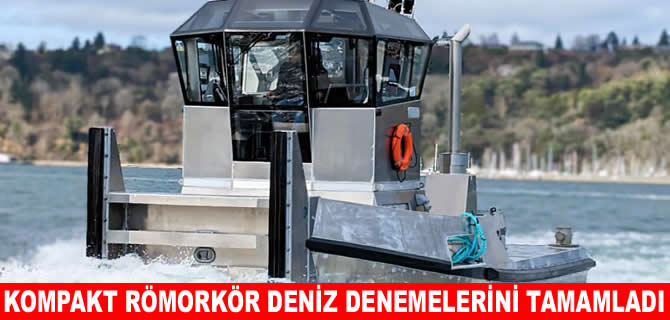 Yeni nesil kompakt römorkör deniz denemelerini tamamladı