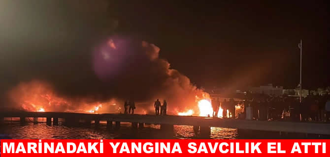 Yalıkavak’ta 7 motoryatın battığı yangınla ilgili inceleme başlatıldı