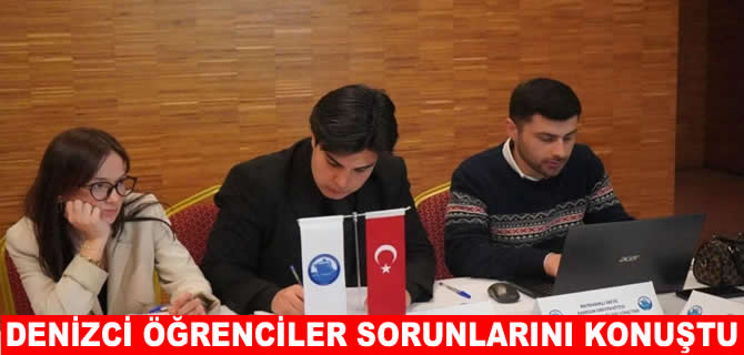 Denizcilik öğrencileri sektörde ortak vizyon için buluştu