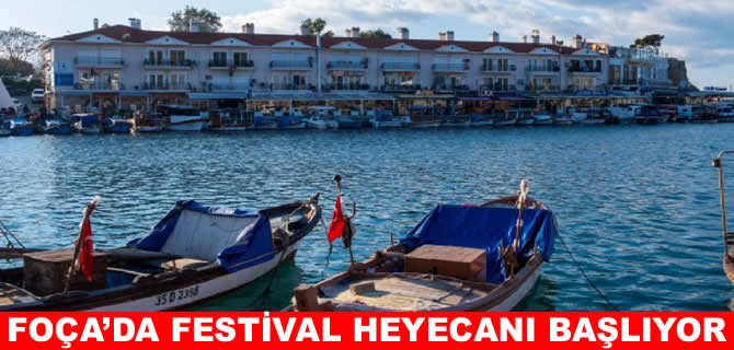 Foça'da Yerel Balık Festivali başlıyor