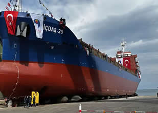 İÇDAŞ çevre dostu İÇDAŞ-29’u denize indirdi