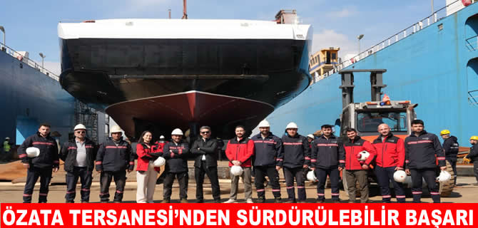 Özata Tersanesi NB102 Fløytind'i denize indirdi