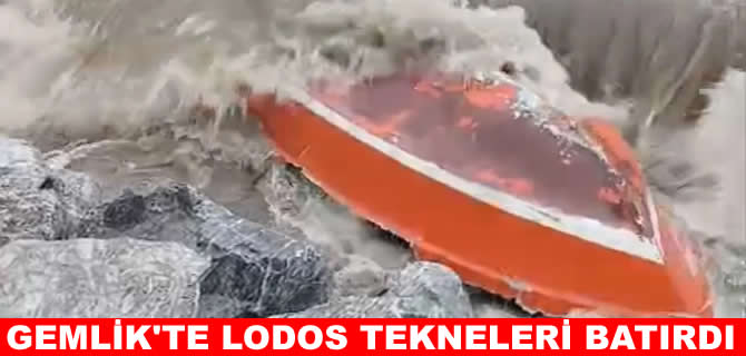 Bursa'da lodos dehşeti! Çok sayıda tekne battı
