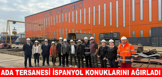Ada Tersanesi, uluslararası mesleki eğitim iş birliklerine ev sahipliği yapıyor
