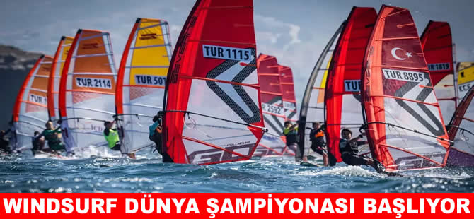 Foça'da Windsurf Dünya Şampiyonası başlıyor