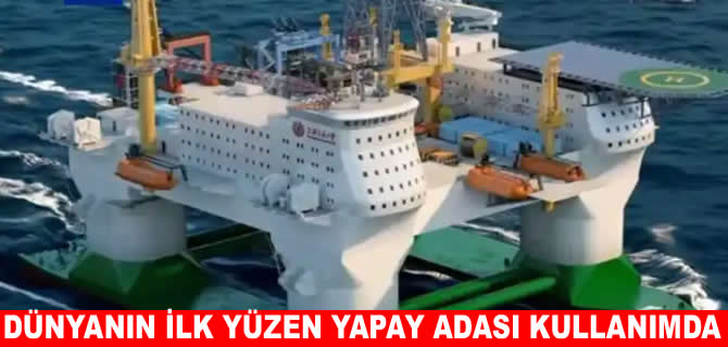 Çin, dünyanın ilk yüzen yapay adasını kullanıma açtı