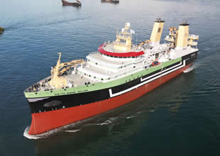 Tersan Tersanesi Annie Hillina’ı evine yolcu etti