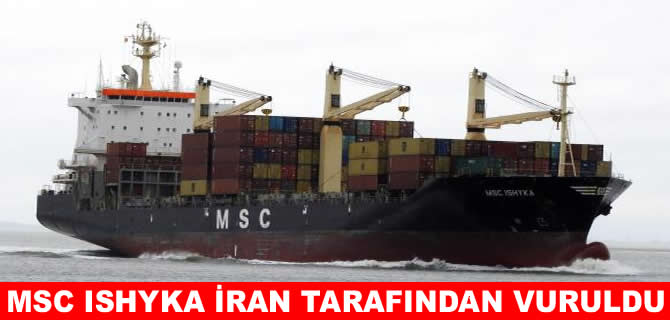 İran: İsrail ile bağlantılı gemi İHA ile vuruldu