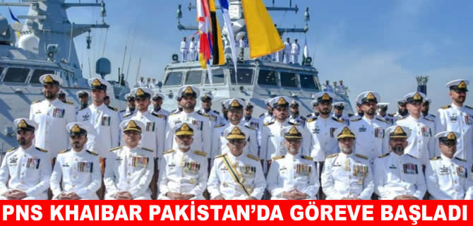 MİLGEM sınıfı PNS Khaibar Pakistan donanmasında hizmette