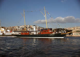 Tarihi yat ve tarihi römokör Rahmi M. Koç Müzesi’nde