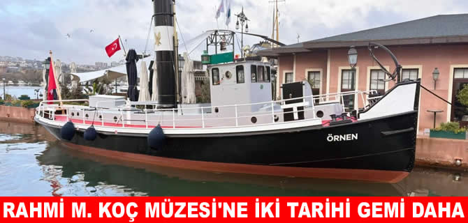 Tarihi yat ve tarihi römokör Rahmi M. Koç Müzesi’nde