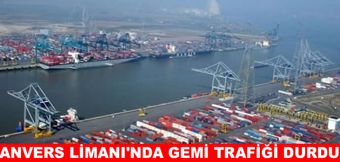 Anvers Limanı’nda petrol sızıntısı: Gemi trafiği durdu