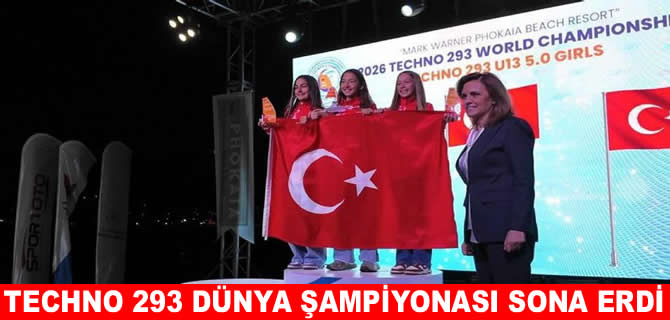 Windsurf Techno 293'te şampiyonlar Foça'da kürsüye çıktı