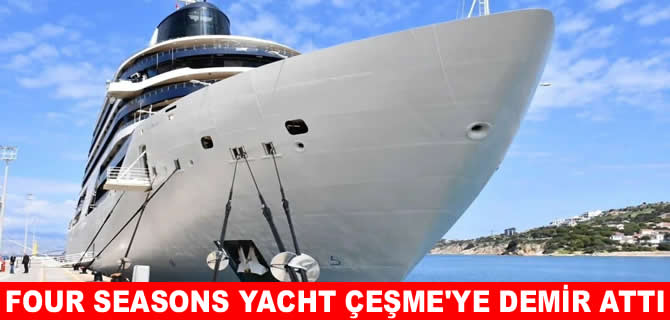 Çeşme Ulusoy Limanı yılın ilk kruvaziyerini ağırladı