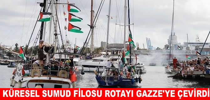Küresel Sumud Filosu Gazze için yeniden yola çıkıyor!