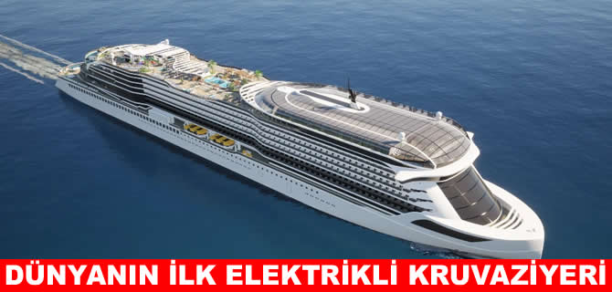 Dünyanın ilk elektrikli kruvaziyeri sahnede