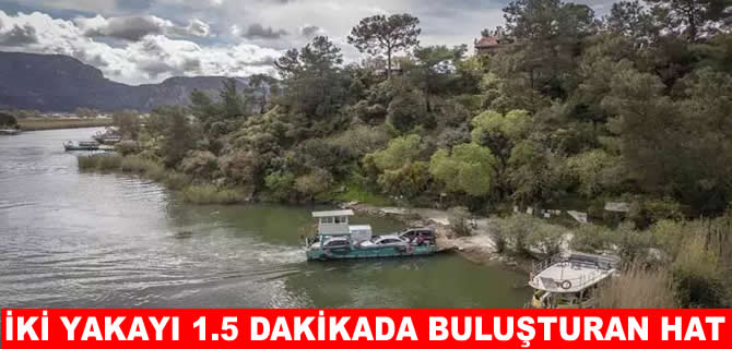 Türkiye'nin en kısa feribot hattı! 2 saatlik yolu 50 saniyeye düşürdü