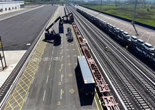 Türkiye’nin ilk intermodal terminali Railport’tan Avrupa’ya ilk sefer