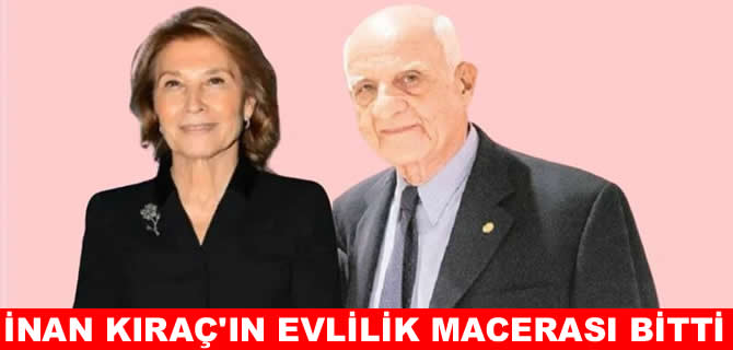 Mahkeme İnan Kıraç'ın evliliği için son noktayı koydu