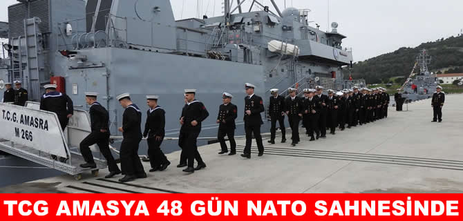 TCG Amasra Akdeniz’e açıldı: 48 günlük kritik görev