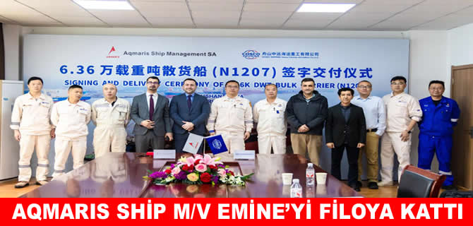 M/V Emine Aqmaris Ship filosuna katıldı