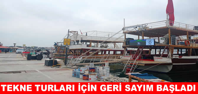 Didim sezona hazırlanıyor: Tekneler yenileniyor