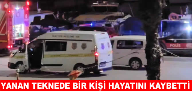 Bakırköy'de yat yangını: 1 kişi hayatını kaybetti
