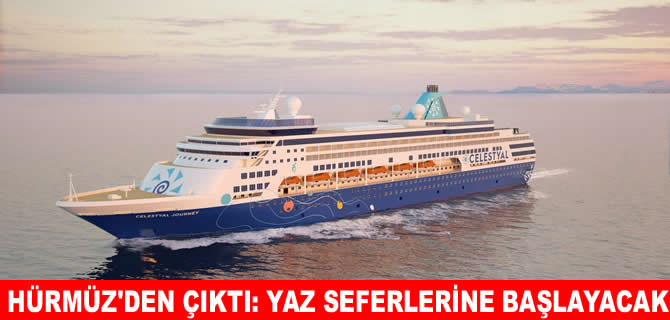 Kuşadası’nın beklediği kruvaziyerler Hürmüz’den geçti