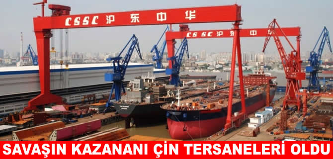 Çin tersanelerinde tanker siparişi patlaması yaşanıyor