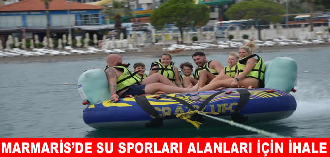 Marmaris’te su sporları parkur alanları ihalesi 28 Nisan’da