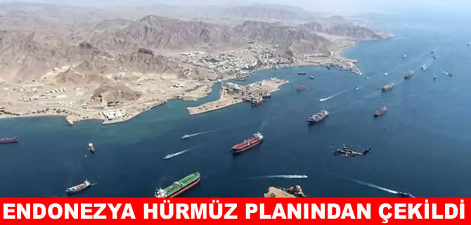 Endonezya’dan Hürmüz misyonuna ret