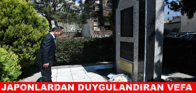 Duygulandıran vefa: Japonlar Ertuğrul Fırkateyni şehitlerini andı