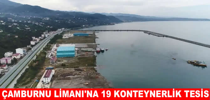 Çamburnu Limanı’na 19 konteynerlik tesis için ihale