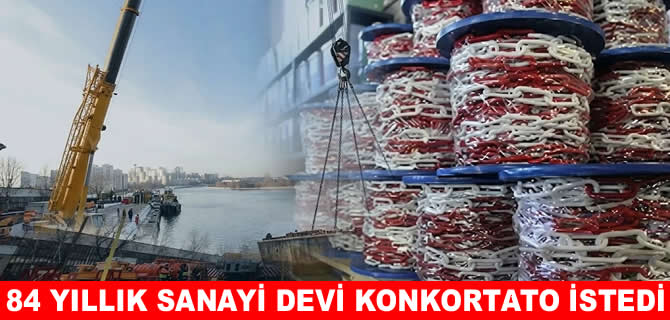 Eğinlioğlu Zincir Sanayi konkordato talebinde bulundu