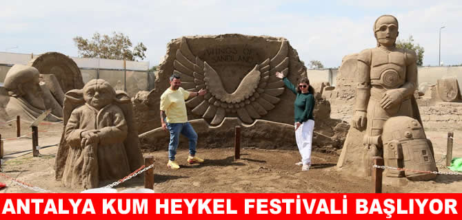 'Zaman Yolculuğu' temalı Kum Heykel Festivali başlıyor